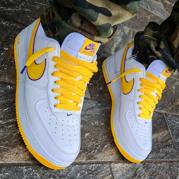 The Kobe Bryant x Nike Air Force 1 Low “Lakers Home