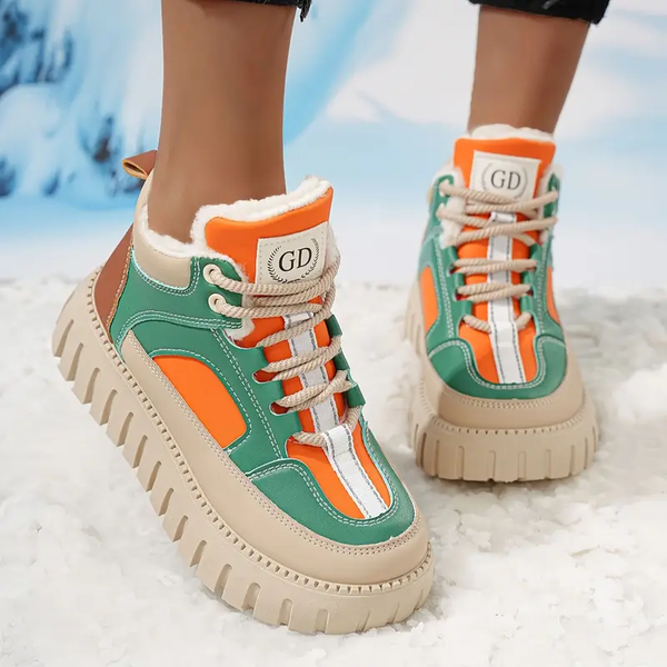 Women's Winter Boots with Thick Platform