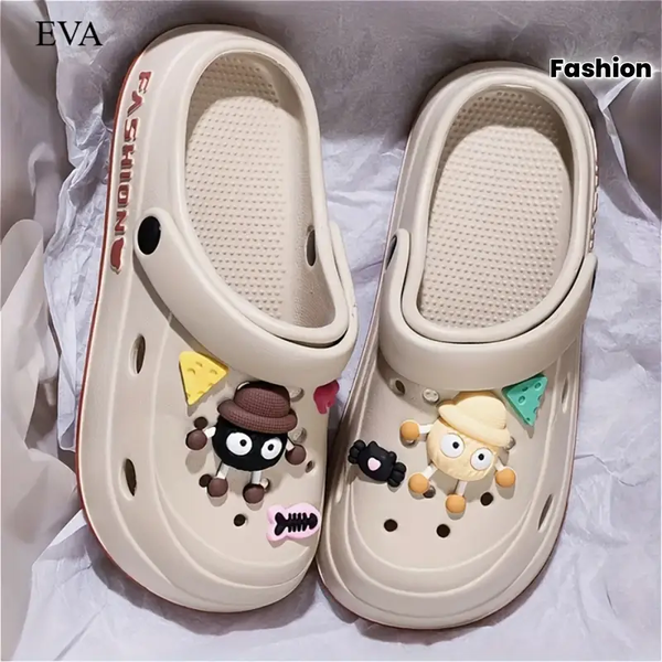 Adorable Coal Ball Women'S Closed-Toe Non-Odor