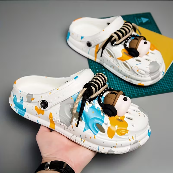 Popular Headphones, Dog Accessories, Men'S Clogs with Thick Soles