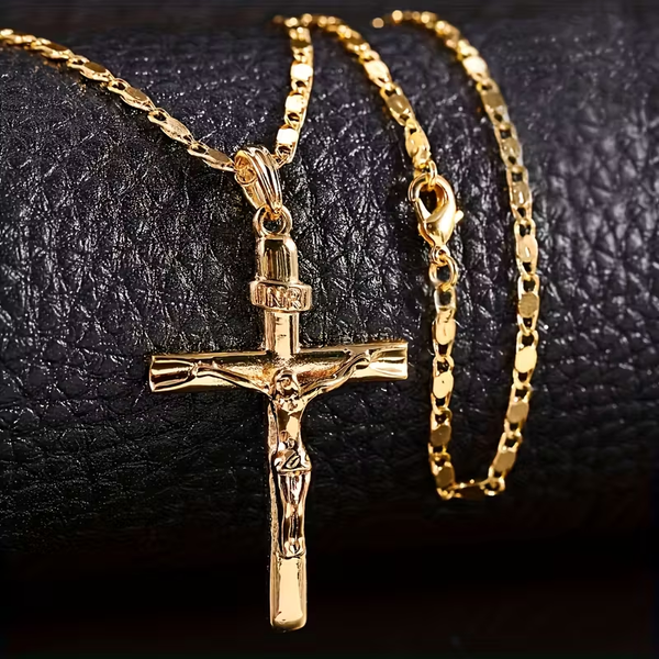 Men's & Women's Vintage Jesus Christ Crucifix Necklace