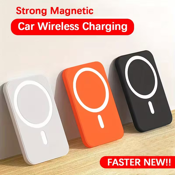 Wireless Charger with Auto Clamping, Phone Holder & 15W Fast,