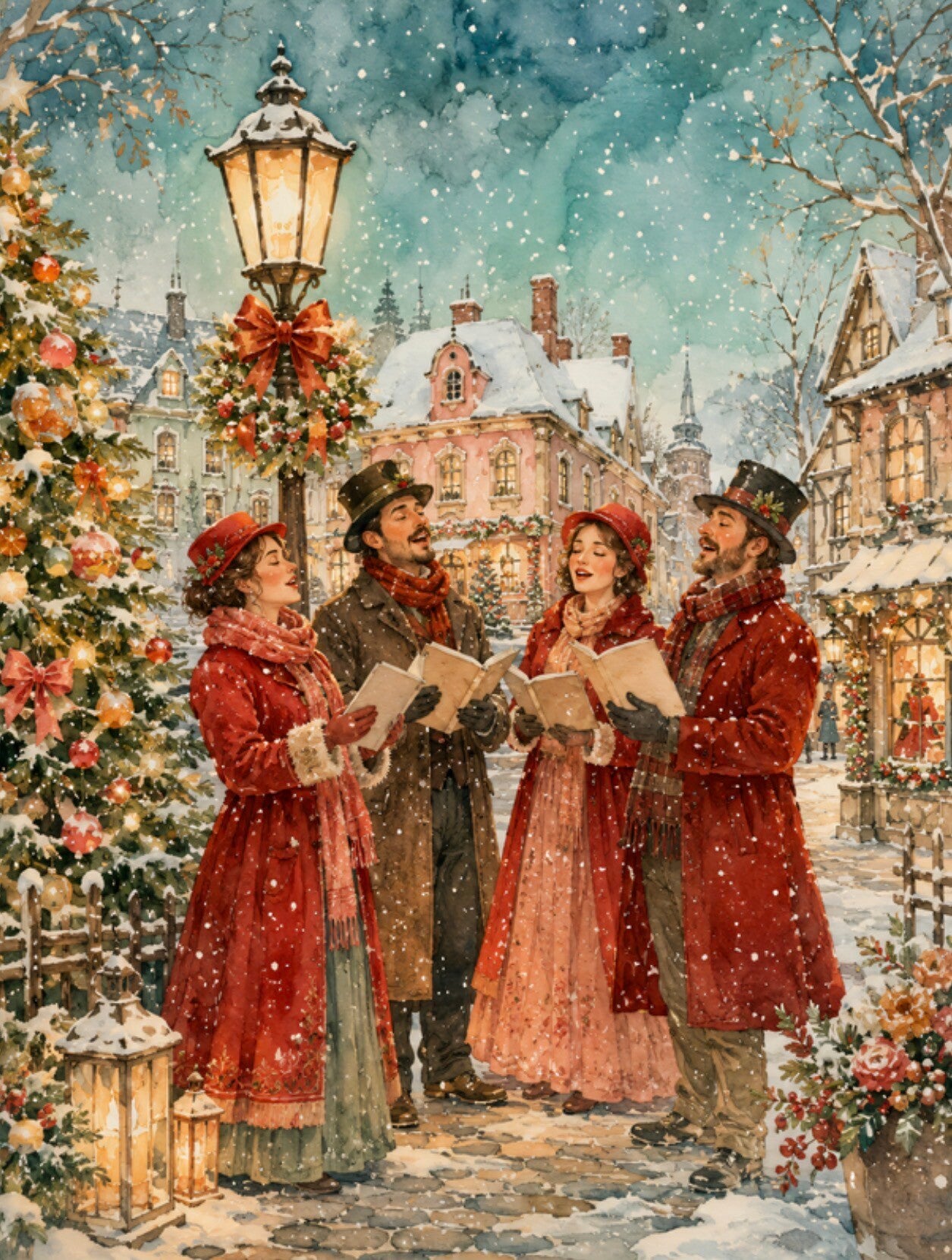 Victorian Carolers