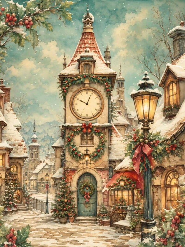 Winter Clocktower