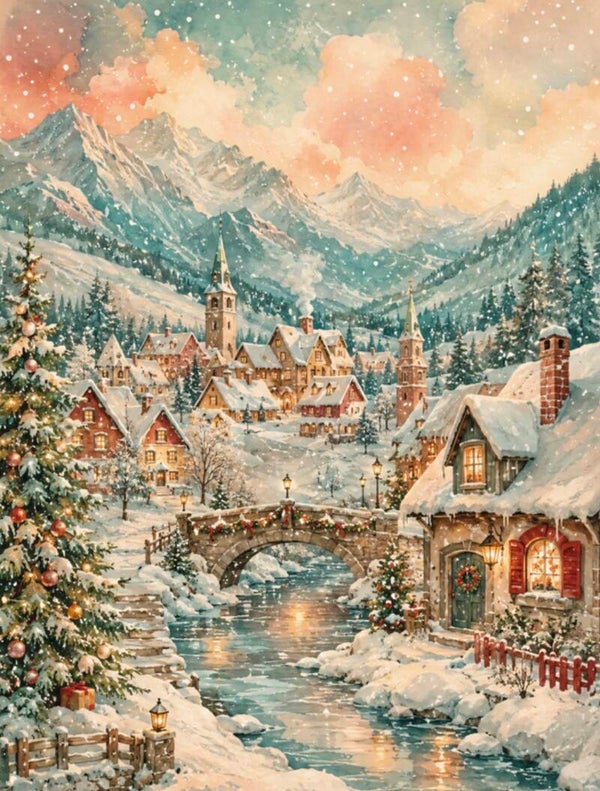 Snowy Village