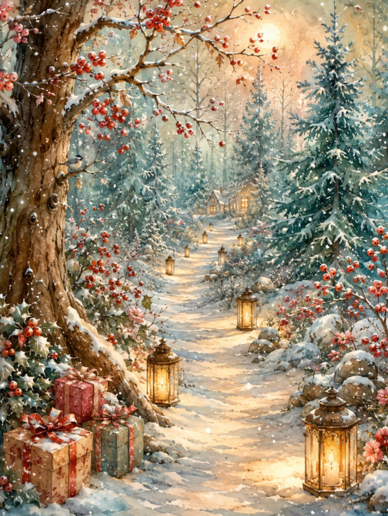 Winter Forest Walk
