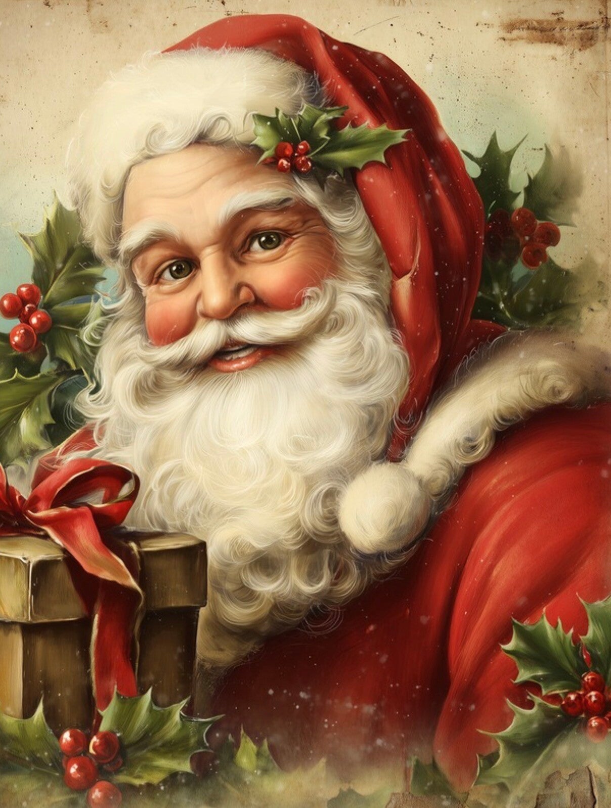 Vintage Santa
