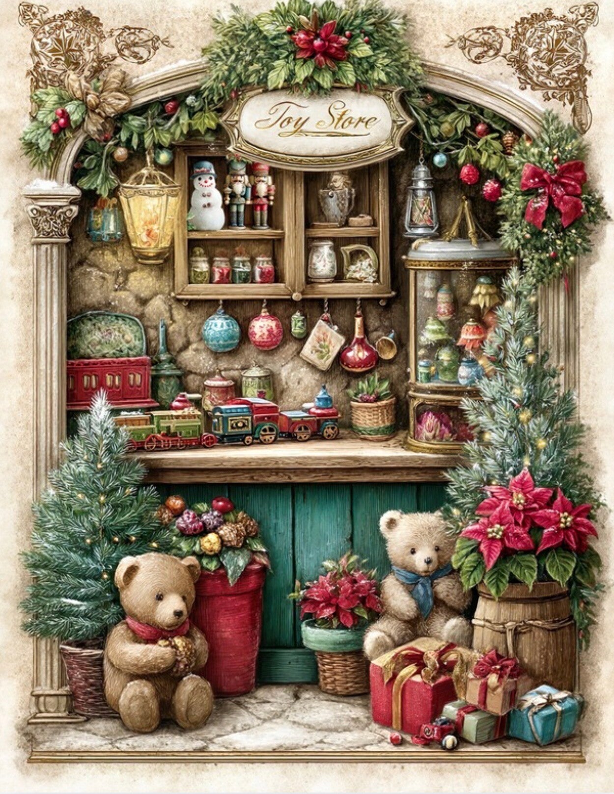 Christmas Toy Display