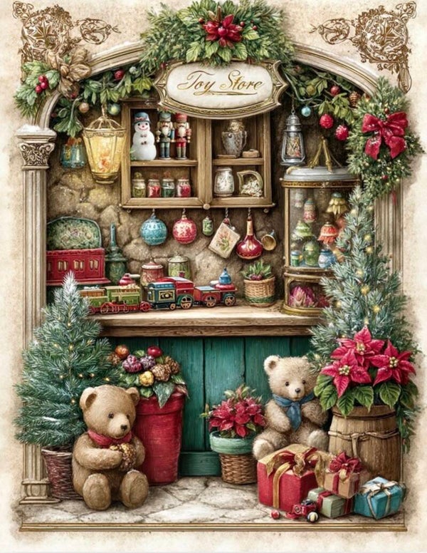 Christmas Toy Display
