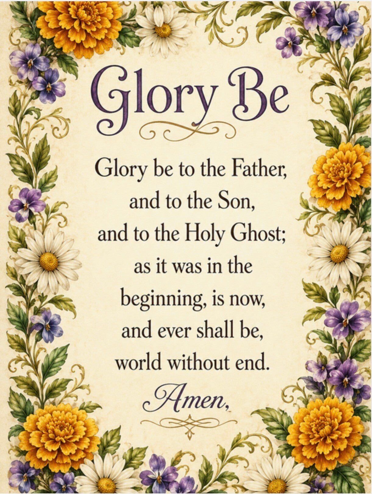 Glory Be