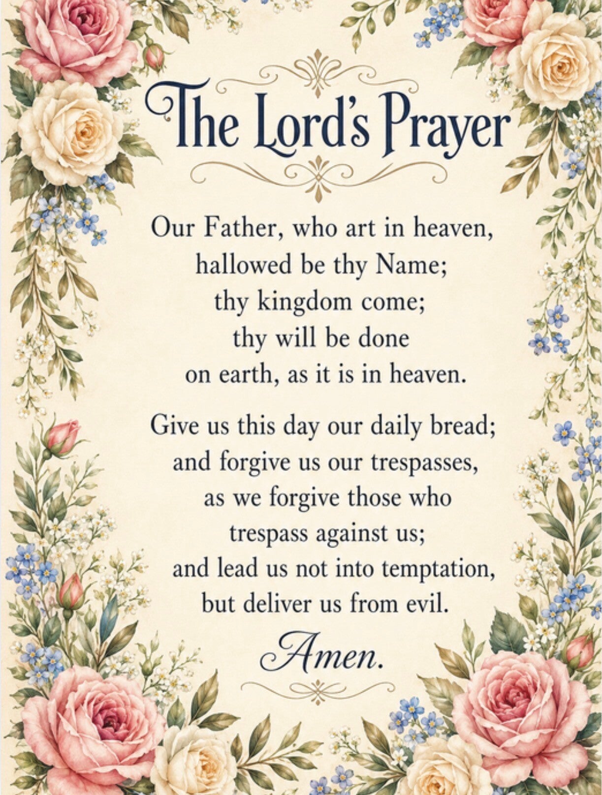 The Lords Prayer