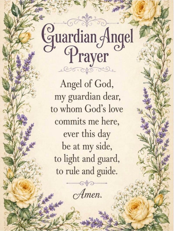 Guardian Angel Prayer