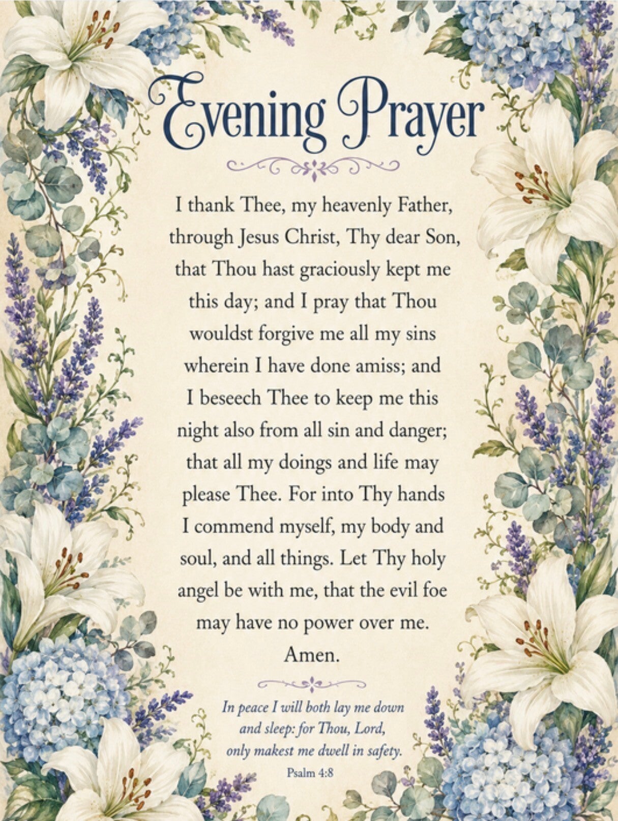 Evening Prayer