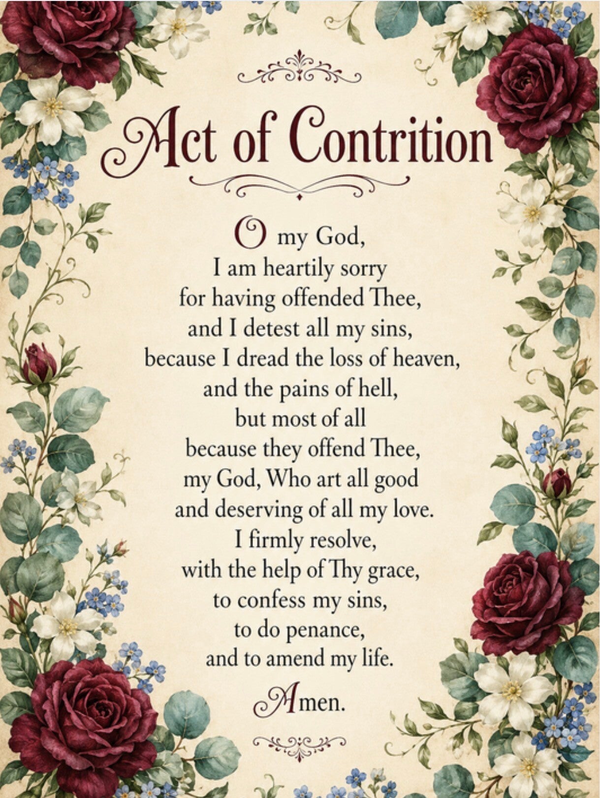Act of Contrition