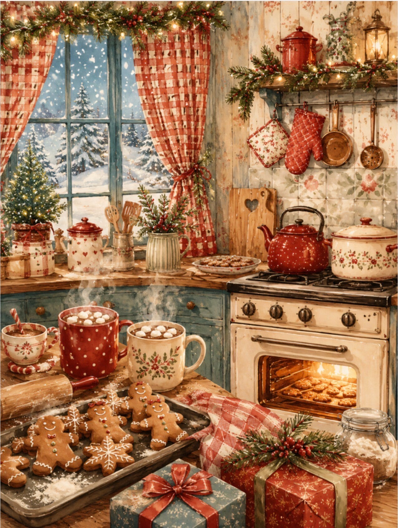 Winter Kitchen