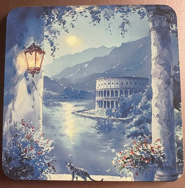 Italian Dreams Coasters Set of 4