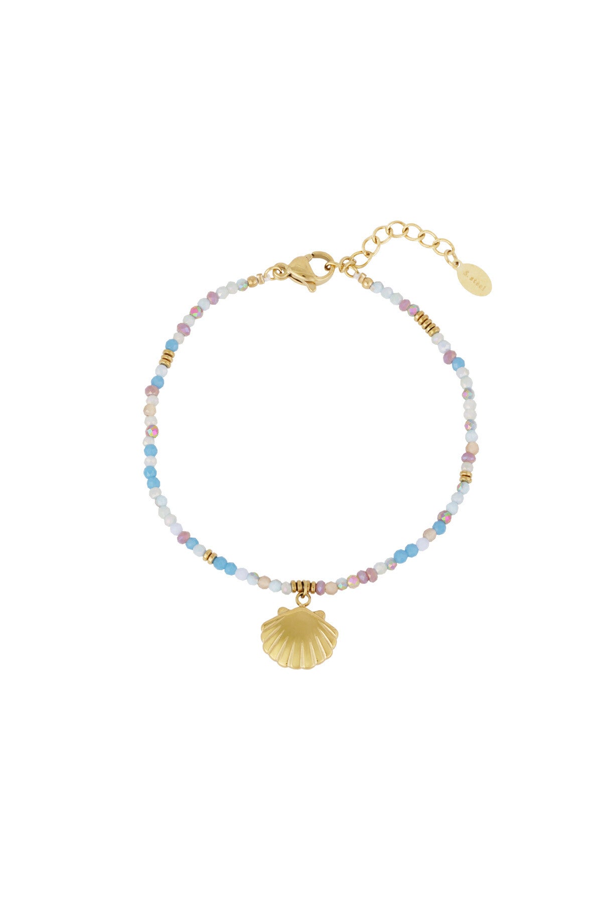 Colorful shell armband