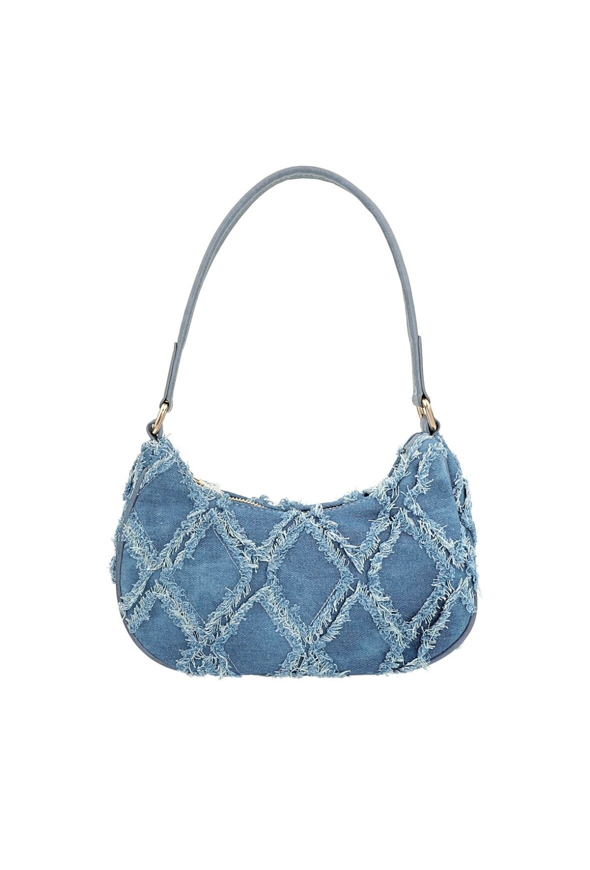 Denim schouder tas