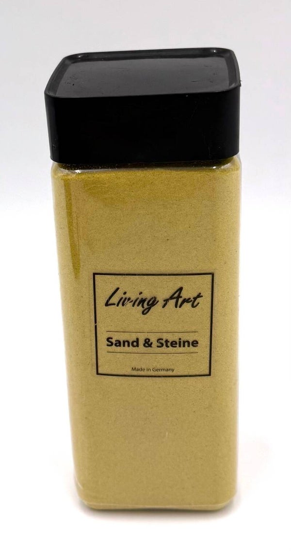 Sand zum dekorieren Gelb