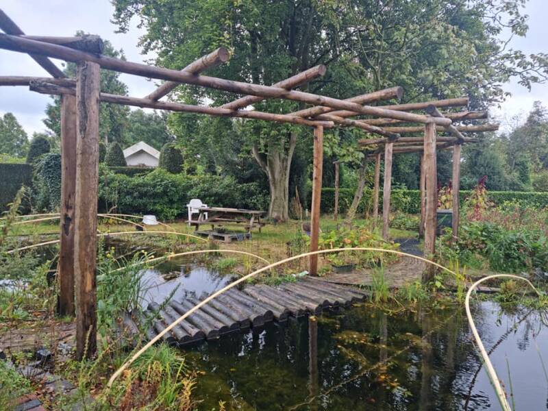 houten pergola