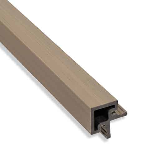 Buiten wandpanelen – Afdekprofiel hoek – Grey wash – 290 x 5cm