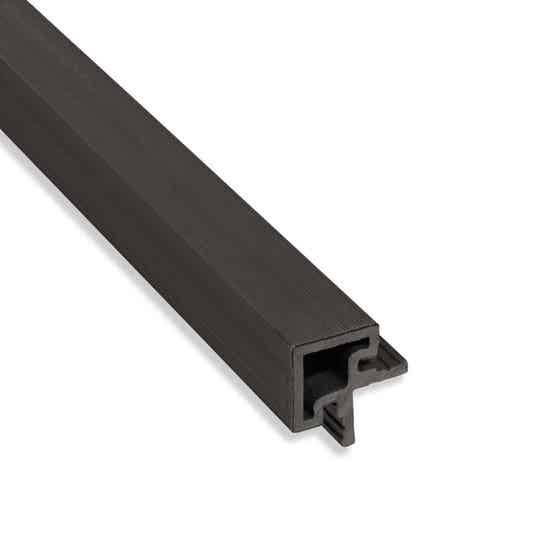Buiten wandpanelen – Afdekprofiel hoek – Houtskool – 290 x 5cm