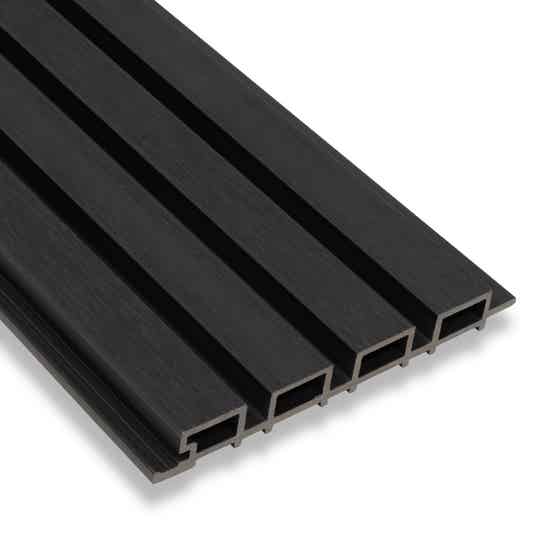 Buiten wandpanelen – Houtskool – 290 x 22cm