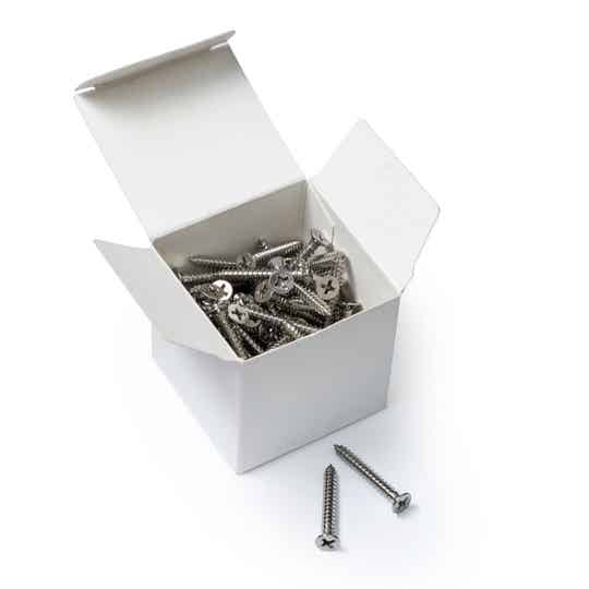 Schroeven set voor buiten wandpanelen – 100 stuks