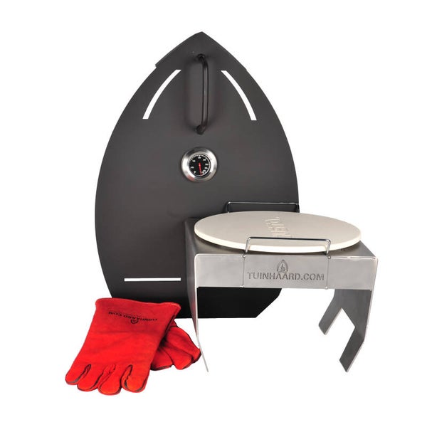 Pizza Accessoires Staal/Zwart