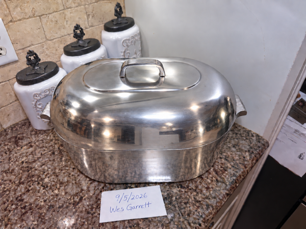 ⚡️”1ST EDITION!” Wagner Ware 4269 17qt Roaster! Fantastic condition!.⚡️