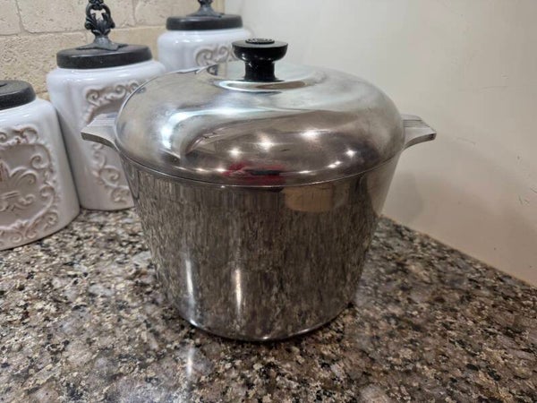 MAGNALITE “Hard to Find” 7.5qt Stock Pot with Trivet(4738) - EXCELLENT CONDITION