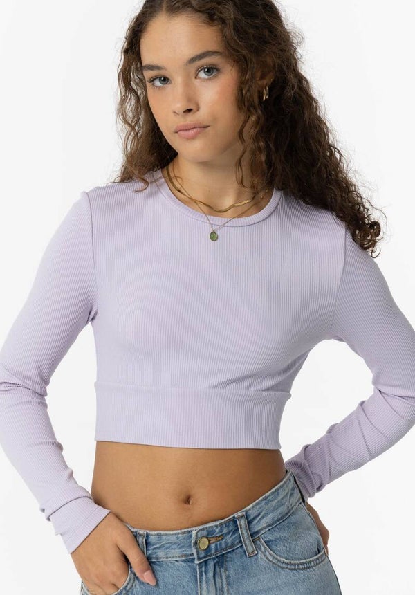 Crop Top Lila