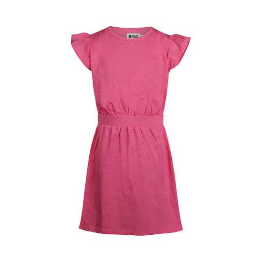 Fuchsia Kleedje met cut outs