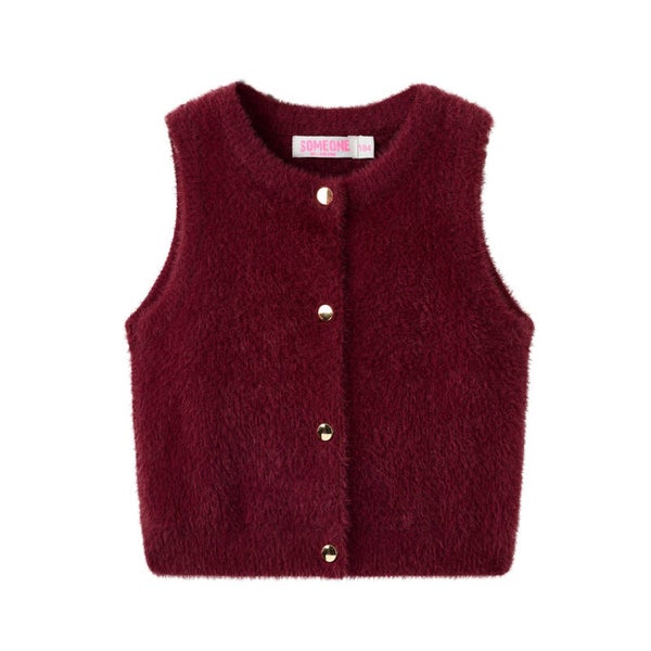 Gilet Magali Bordeaux Someone