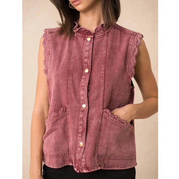 Gilet Bordeaux