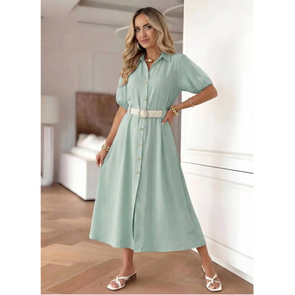 Maxi Jurk Mint