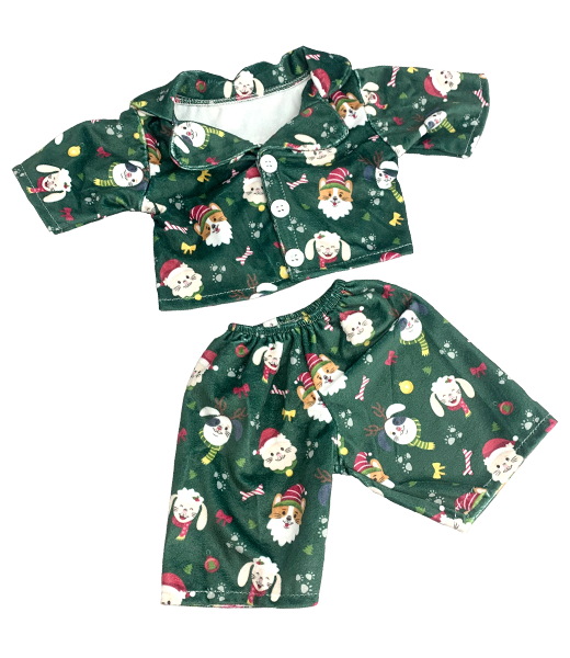Kerstpyjama Groen