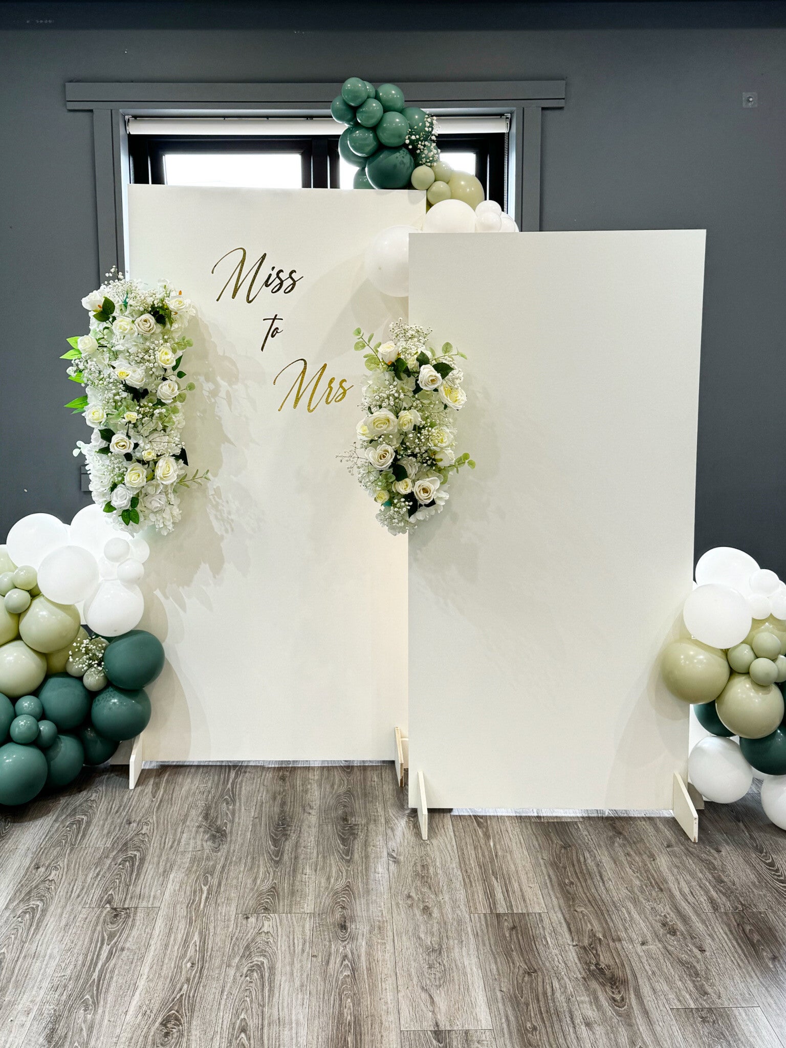 Plain White Backdrop - Single