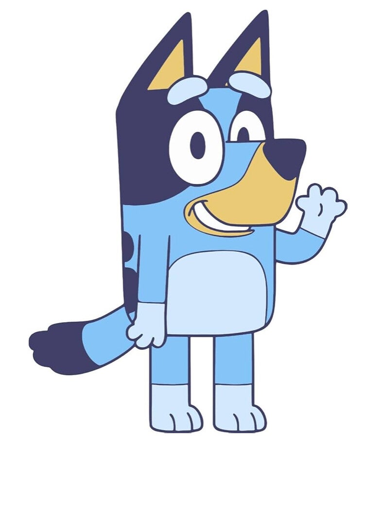 Bluey Cutout