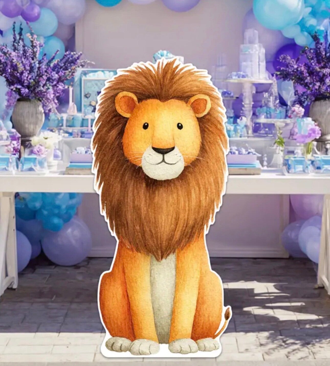 Lion Cutout