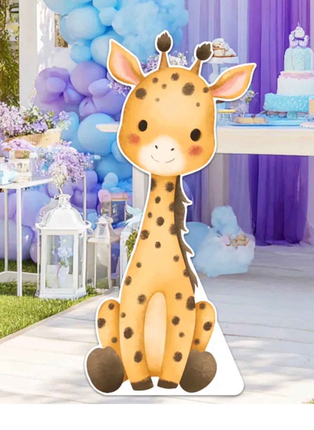 Giraffe Cutout