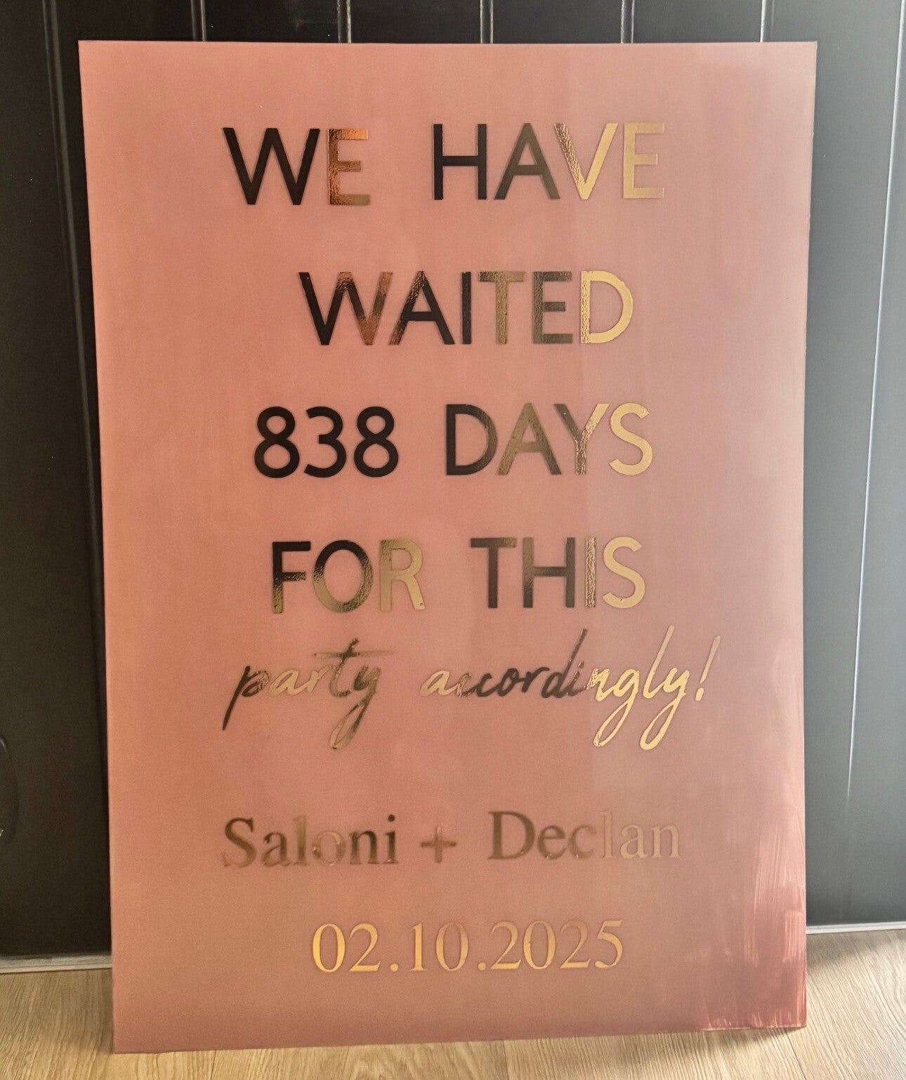 Custom Acrylic - A1 Sign