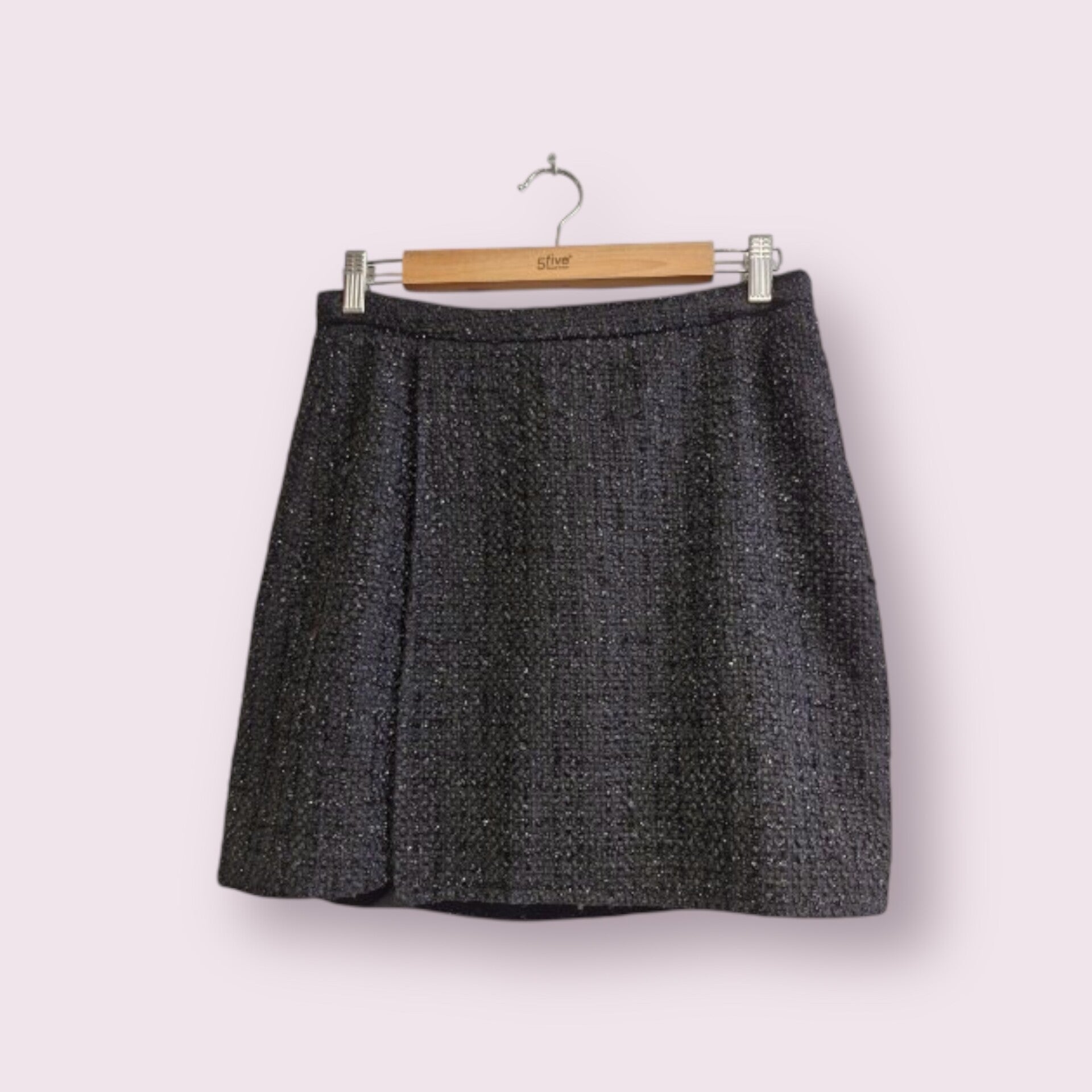Jupe noir pailleté casual Taille 36