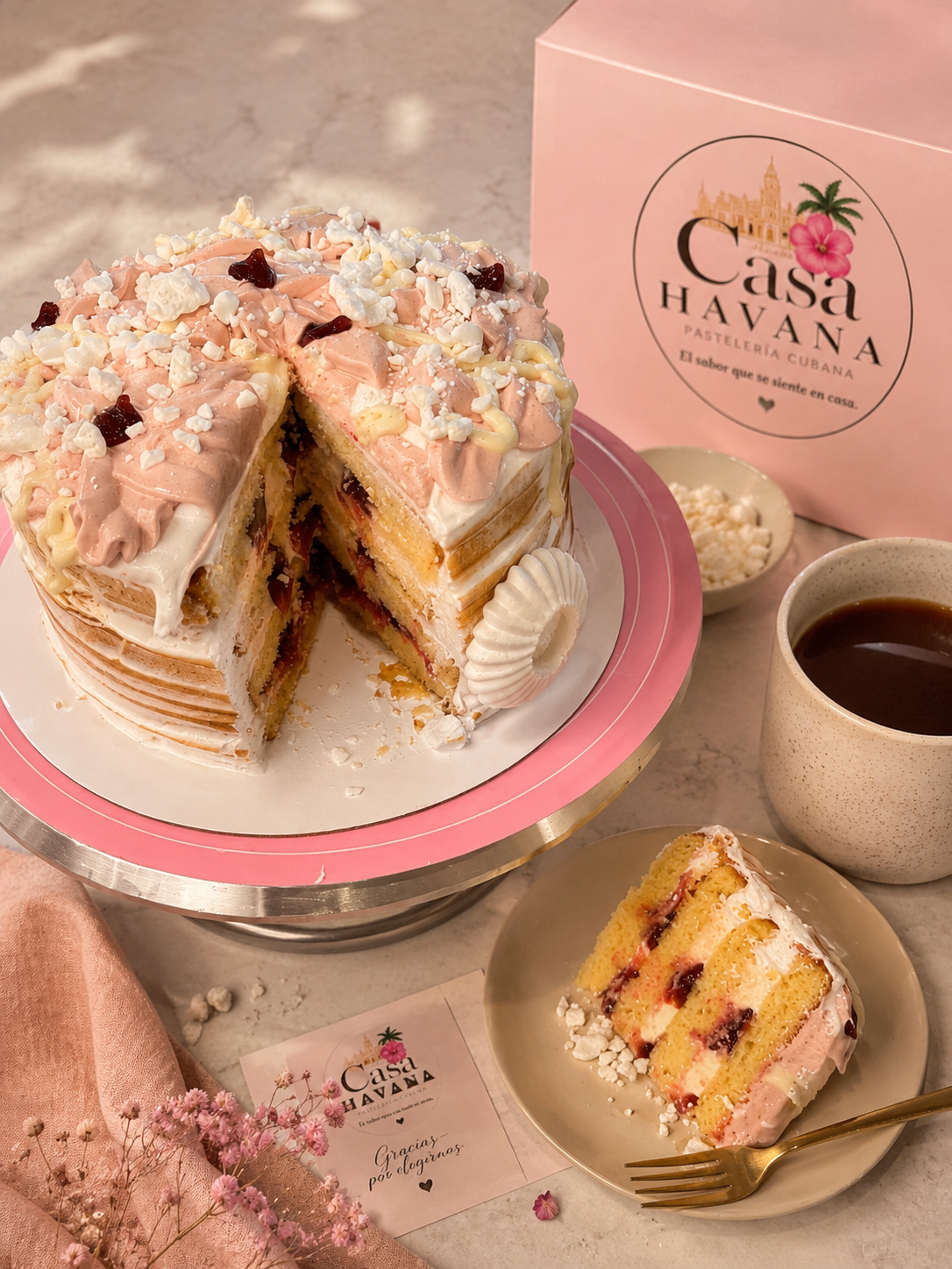 Casa Havana Signature Cake