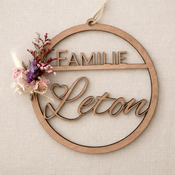 Familienschild "Leton"