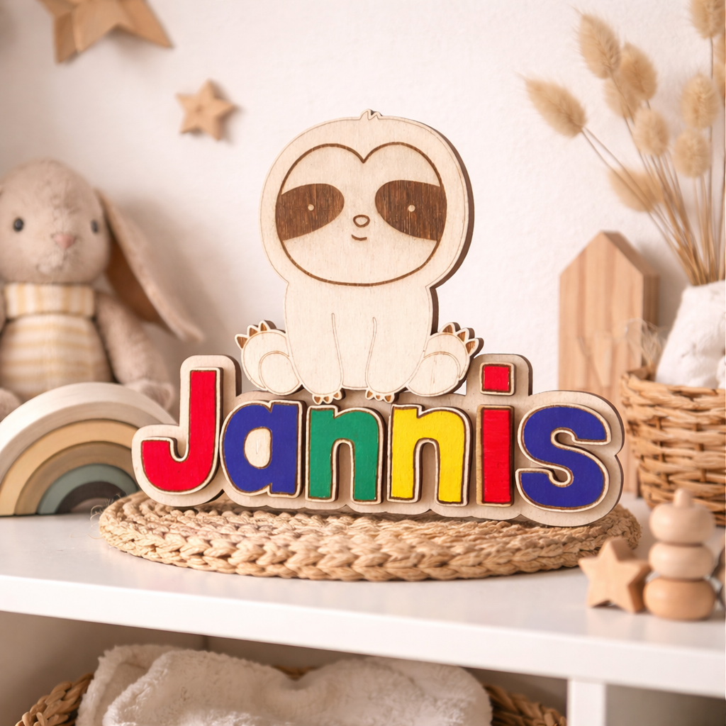 Personalisierte Holzschilder – ein Stück Liebe fürs Kinderzimmer