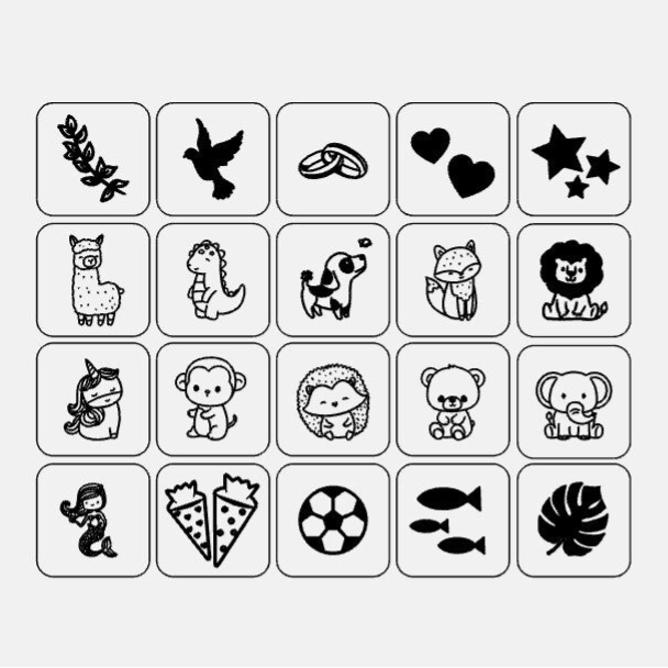 Personalisierbare Wimpel mit Motivgravur