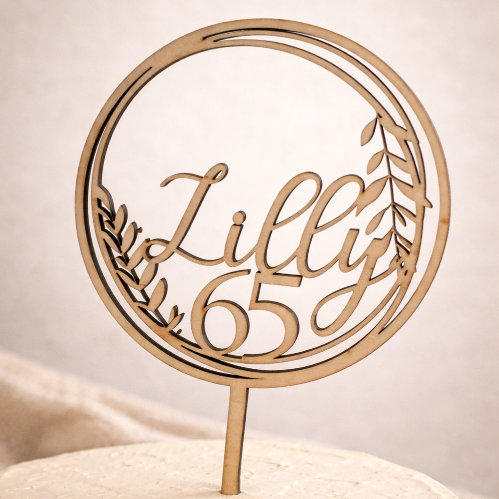 Caketopper Geburtstag