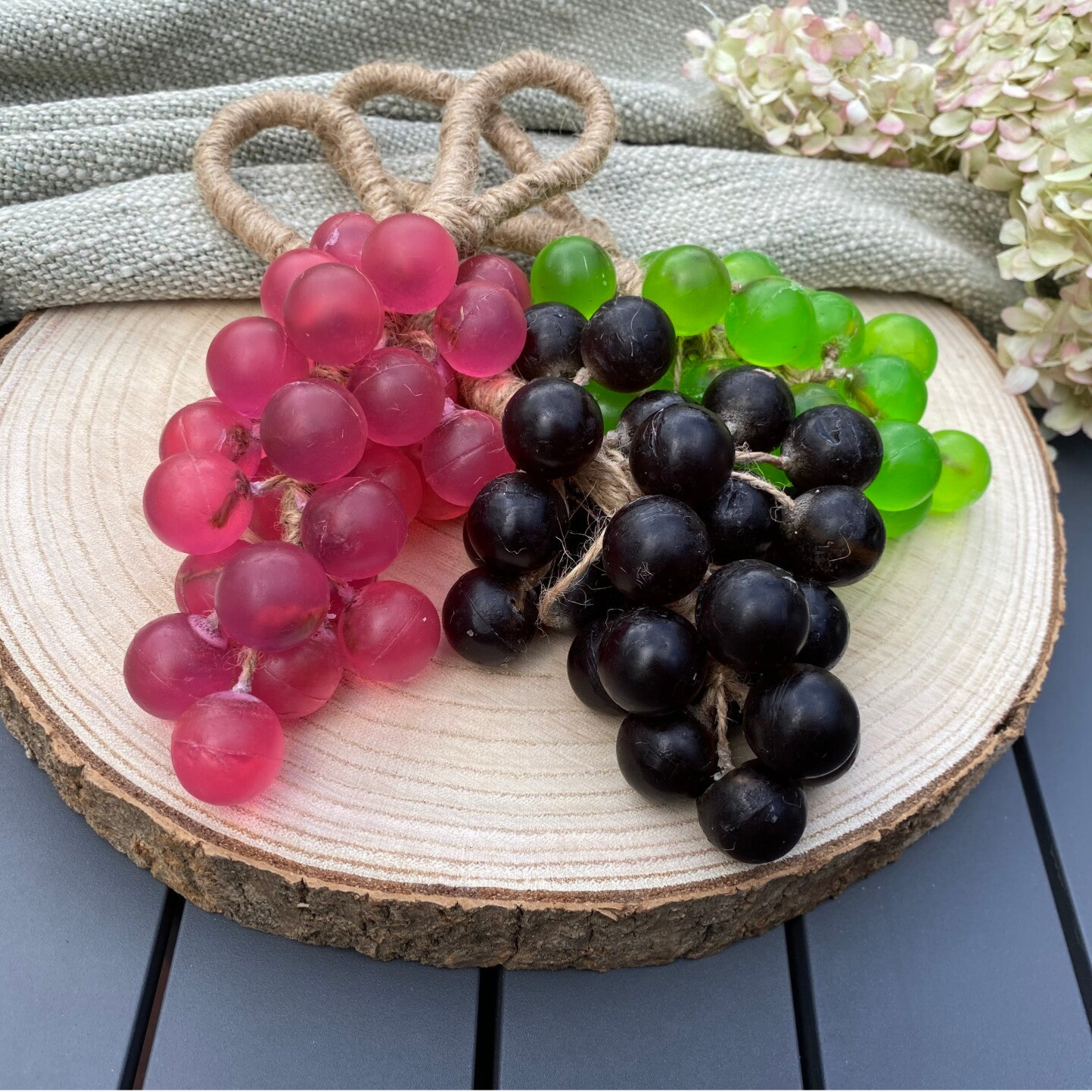 Seifentrauben – Handgemachte Deko- und Gästeseifen