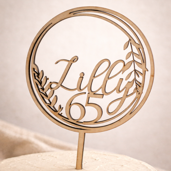 Caketopper Geburtstag